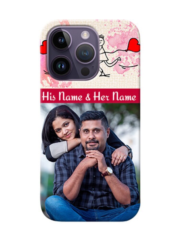 Custom iPhone 14 Pro phone back covers: You and Me Case Design