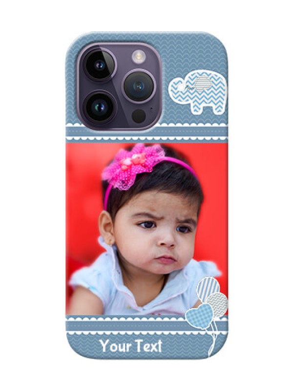 Custom iPhone 14 Pro Custom Phone Covers with Kids Pattern Design