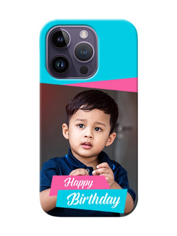 Custom iPhone 14 Pro Mobile Covers: Image Holder with 2 Color Design