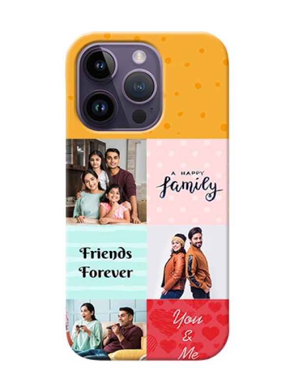 Custom iPhone 14 Pro Customized Phone Cases: Images with Quotes Design