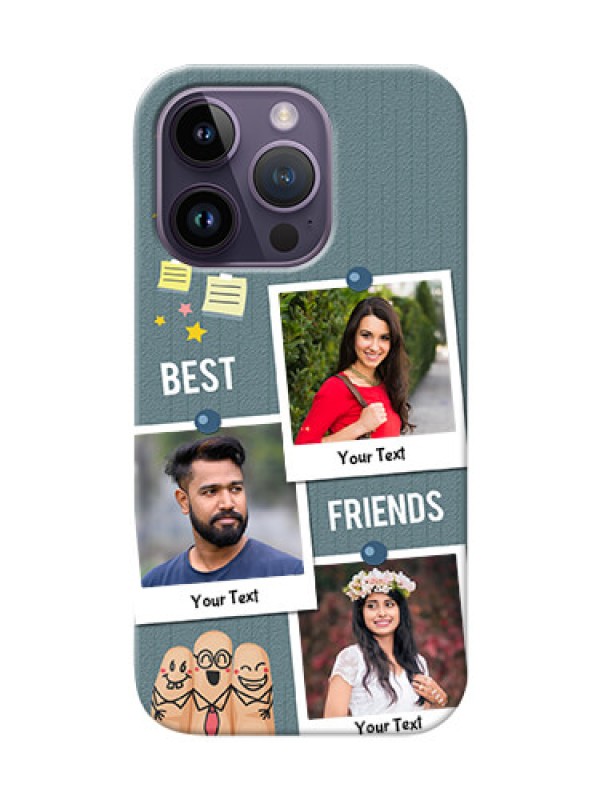 Custom iPhone 14 Pro Mobile Cases: Sticky Frames and Friendship Design