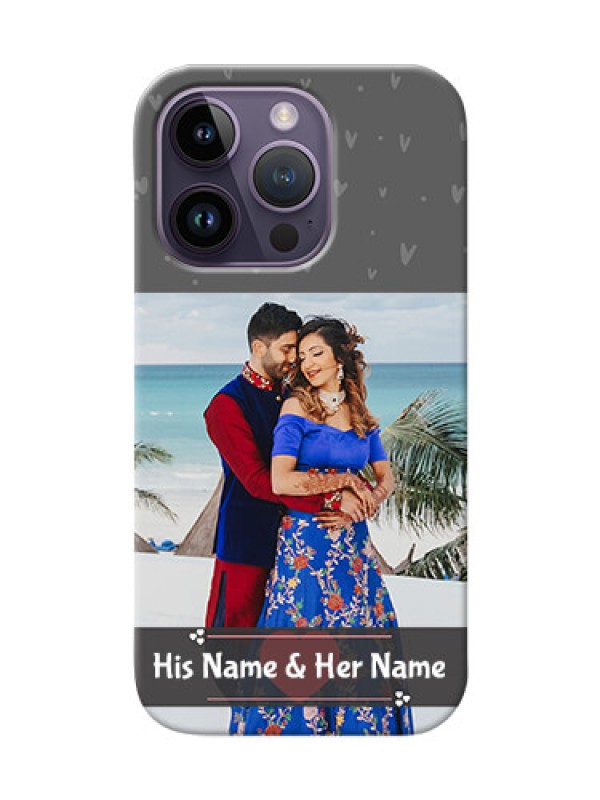 Custom iPhone 14 Pro Mobile Covers: Buy Love Design with Photo Online