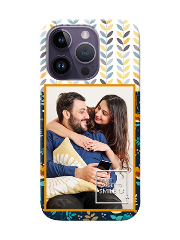 Custom iPhone 14 Pro personalised phone covers: Pattern Design