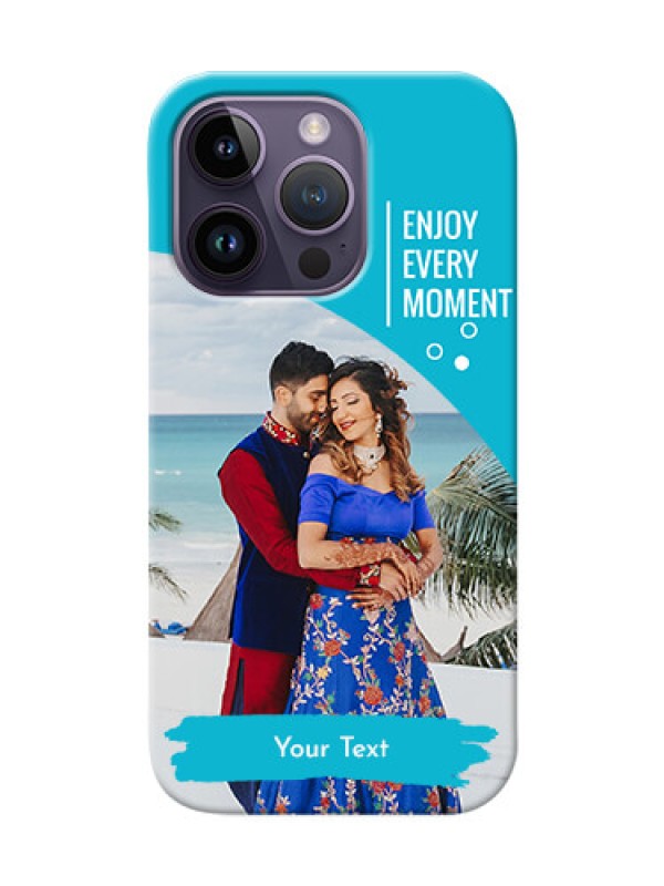 Custom iPhone 14 Pro Personalized Phone Covers: Happy Moment Design