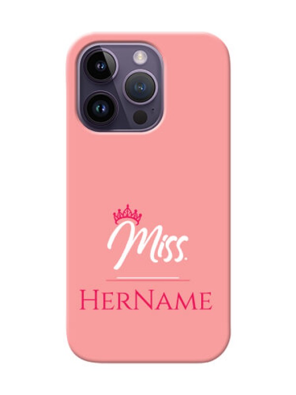 Custom iPhone 14 Pro Custom Phone Case Mrs with Name