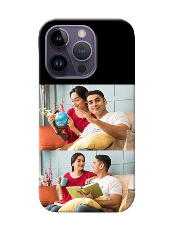 Custom iPhone 14 Pro 2 Images on Phone Cover