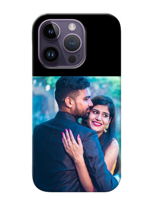 Custom iPhone 14 Pro Custom Hard Phone Case - Upload Full Picture With Custom Color Design