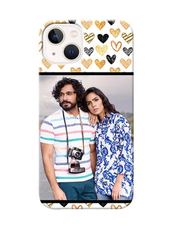 Custom iPhone 14 Personalized Mobile Cases: Love Symbol Design