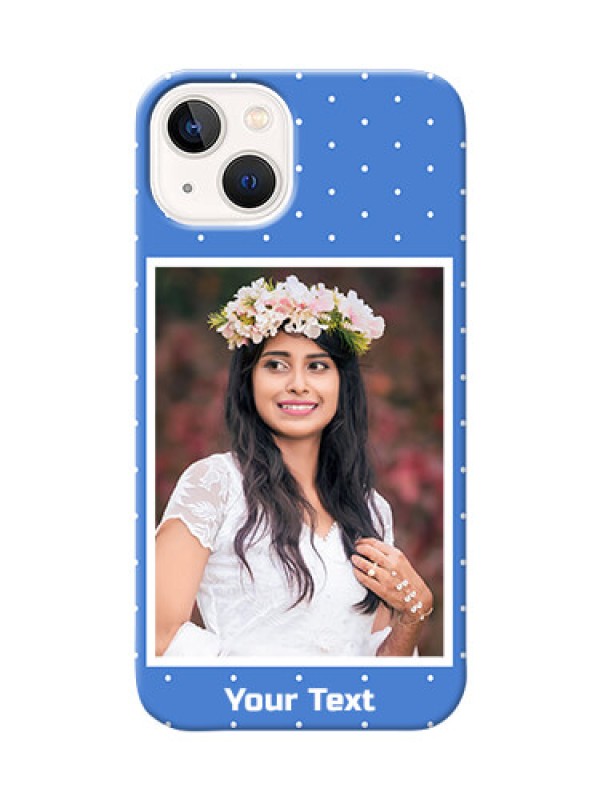 Custom iPhone 14 Personalised Phone Cases: polka dots design