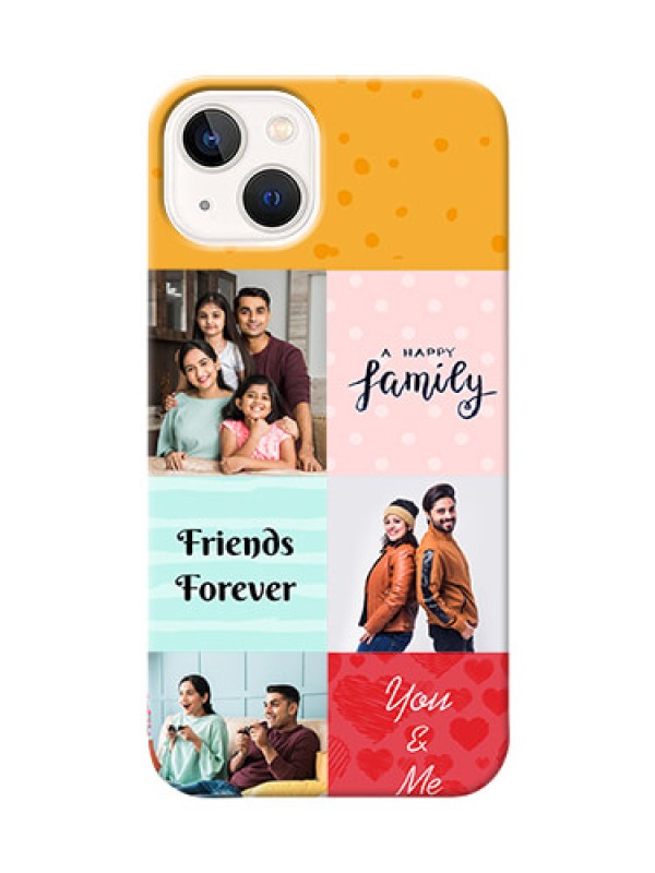 Custom iPhone 14 Customized Phone Cases: Images with Quotes Design