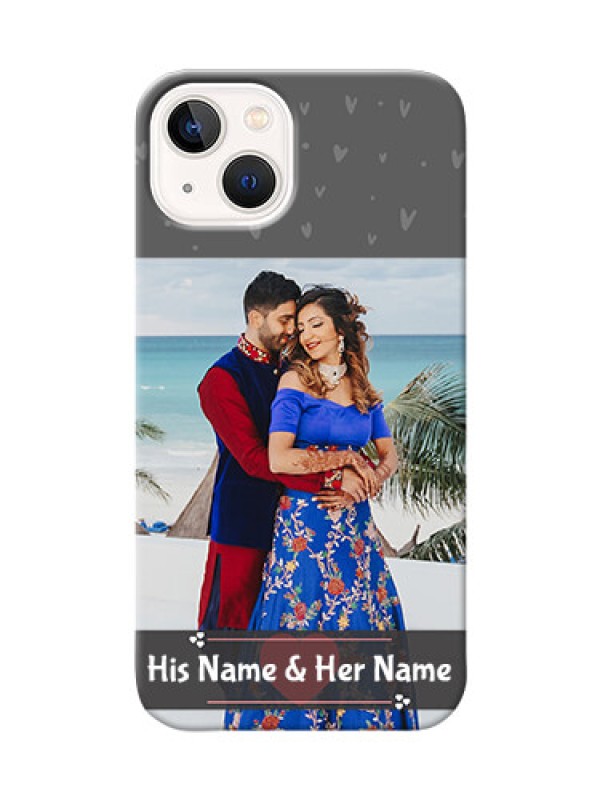 Custom iPhone 14 Mobile Covers: Buy Love Design with Photo Online