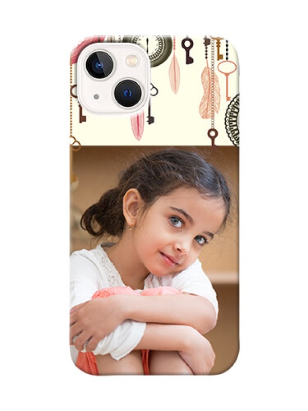 Custom iPhone 14 Phone Back Covers: Boho Style Design