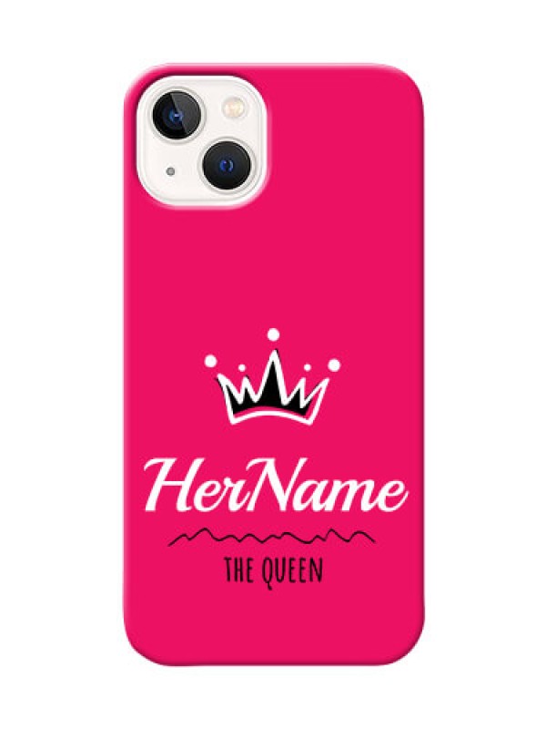 Custom iPhone 14 Queen Phone Case with Name