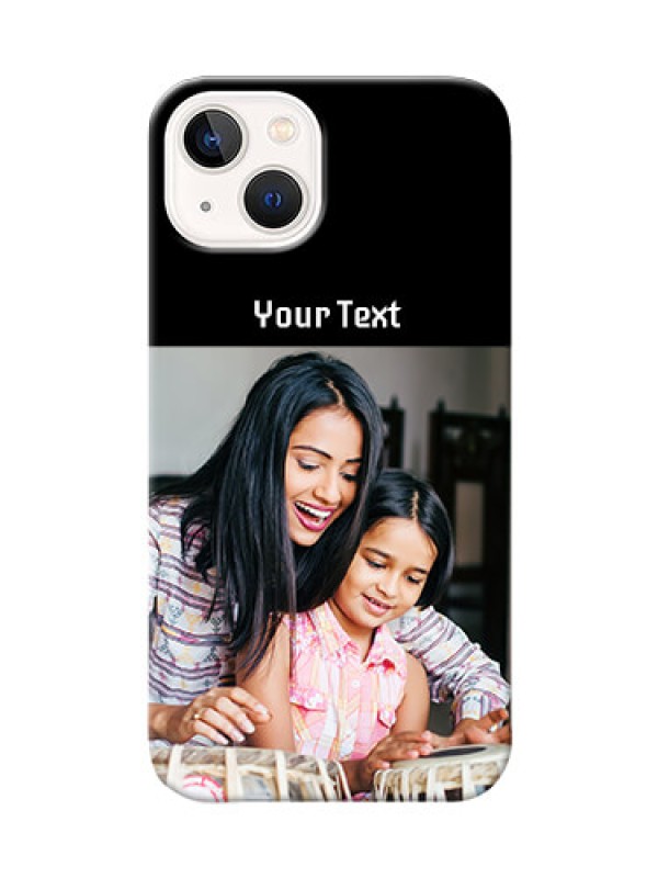 Custom iPhone 14 Photo with Name on Phone Case