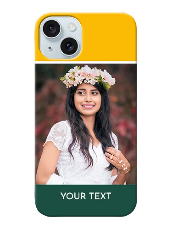 Custom iPhone 15 Plus Custom Phone Covers: Love You Design