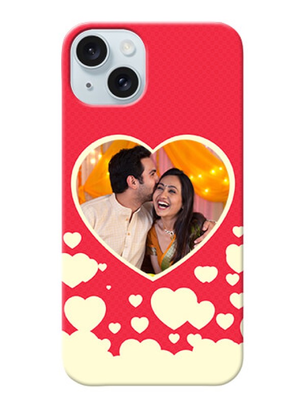 Custom iPhone 15 Plus Phone Cases: Love Symbols Phone Cover Design