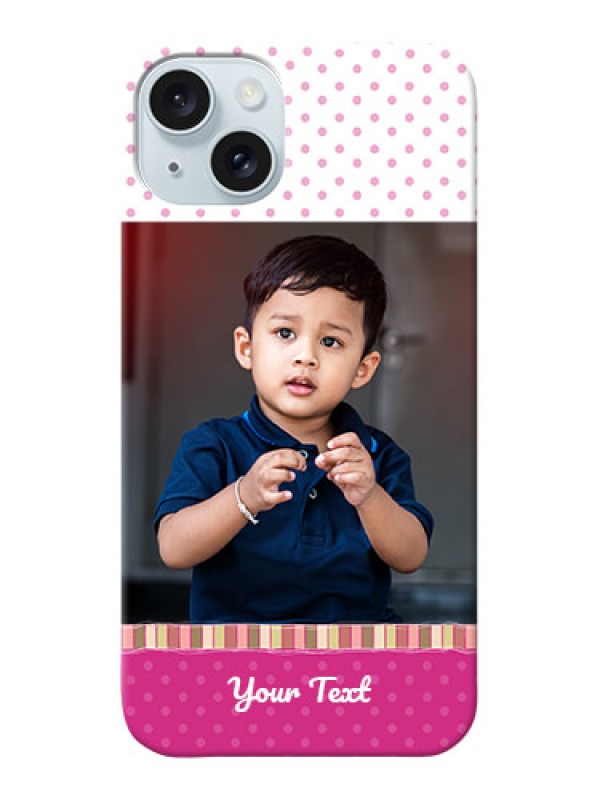 Custom iPhone 15 Plus custom mobile cases: Cute Girls Cover Design