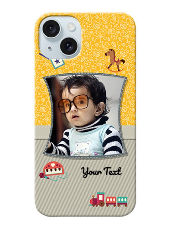 Custom iPhone 15 Plus Mobile Cases Online: Baby Picture Upload Design