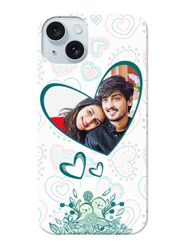 Custom iPhone 15 Plus Personalized Mobile Cases: Premium Couple Design