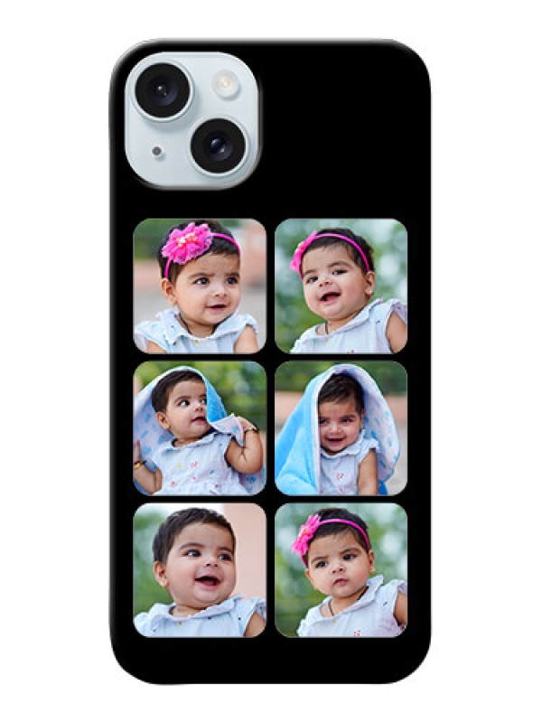 Custom iPhone 15 Plus mobile phone cases: Multiple Pictures Design