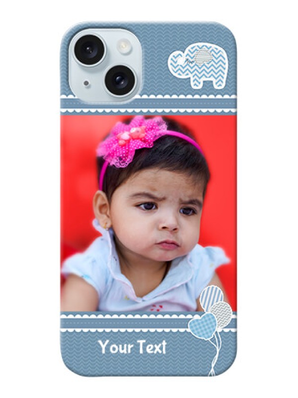 Custom iPhone 15 Plus Custom Phone Covers with Kids Pattern Design