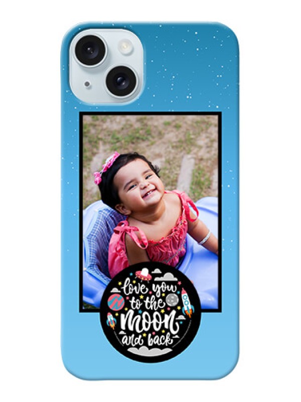 Custom iPhone 15 Plus Phone Covers: Wave Pattern Colorful Design