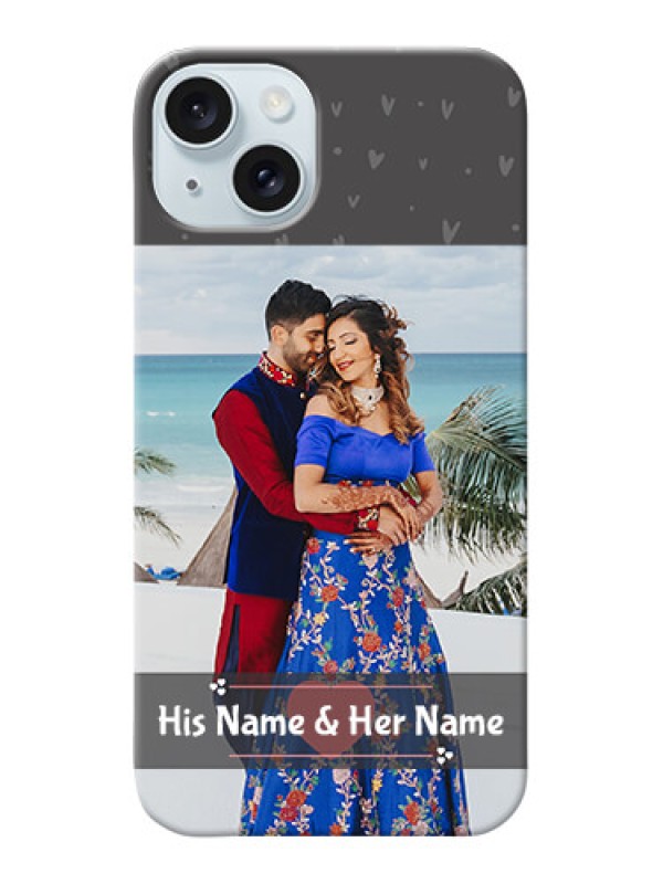 Custom iPhone 15 Plus Mobile Covers: Buy Love Design with Photo Online
