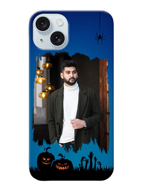 Custom iPhone 15 Plus mobile cases online with pro Halloween design