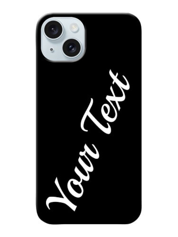 Custom iPhone 15 Plus Custom Mobile Cover with Your Name