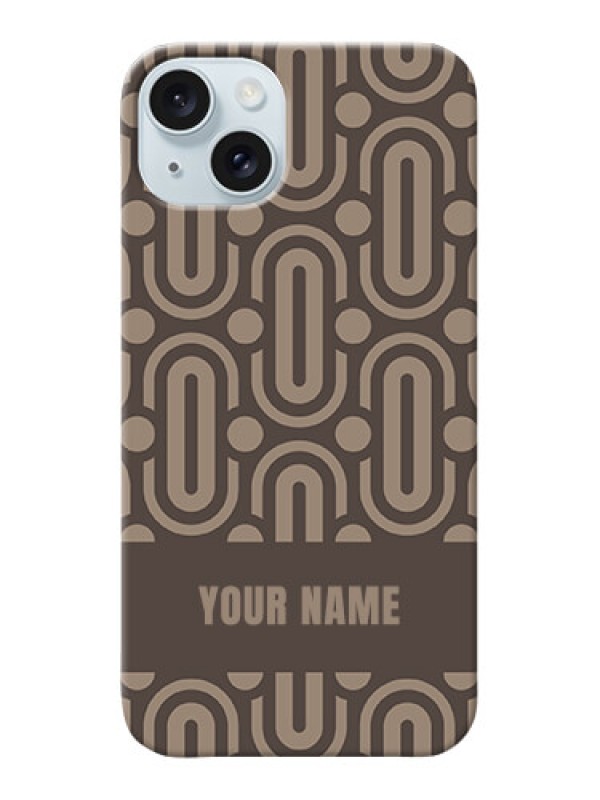 Custom iPhone 15 Plus Custom Phone Case with Captivating Zero Pattern Design