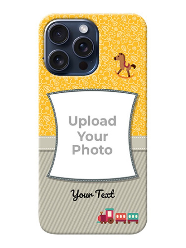 Custom iPhone 15 Pro Max Mobile Cases Online: Baby Picture Upload Design