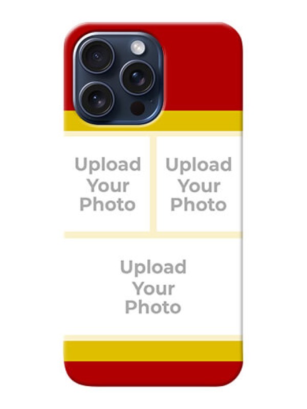 Custom iPhone 15 Pro Max mobile phone cases: Multiple Pic Upload Design