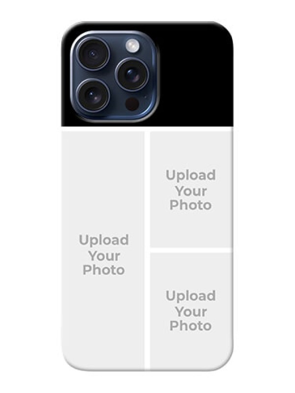 Custom iPhone 15 Pro Max Custom Mobile Cover: Upload Multiple Picture Design