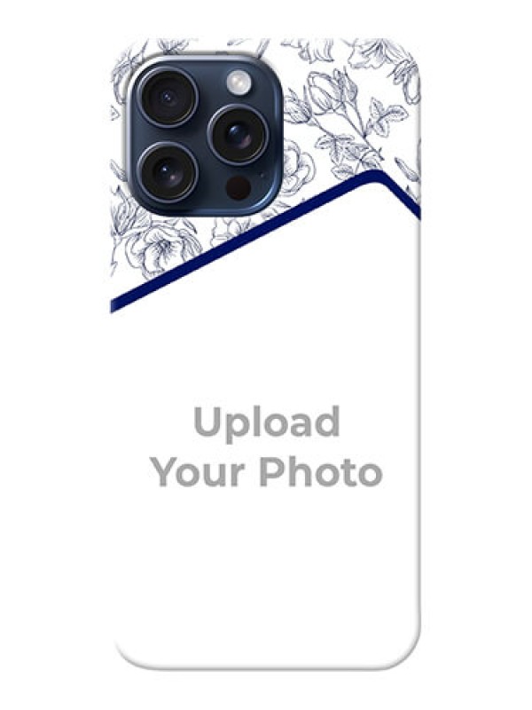 Custom iPhone 15 Pro Max Phone Cases: Premium Floral Design