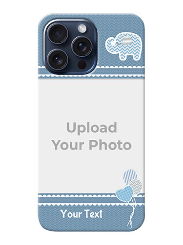 Custom iPhone 15 Pro Max Custom Phone Covers with Kids Pattern Design