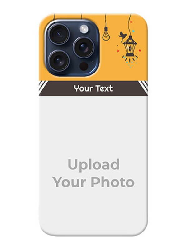 Custom iPhone 15 Pro Max custom back covers with Family Picture and Icons