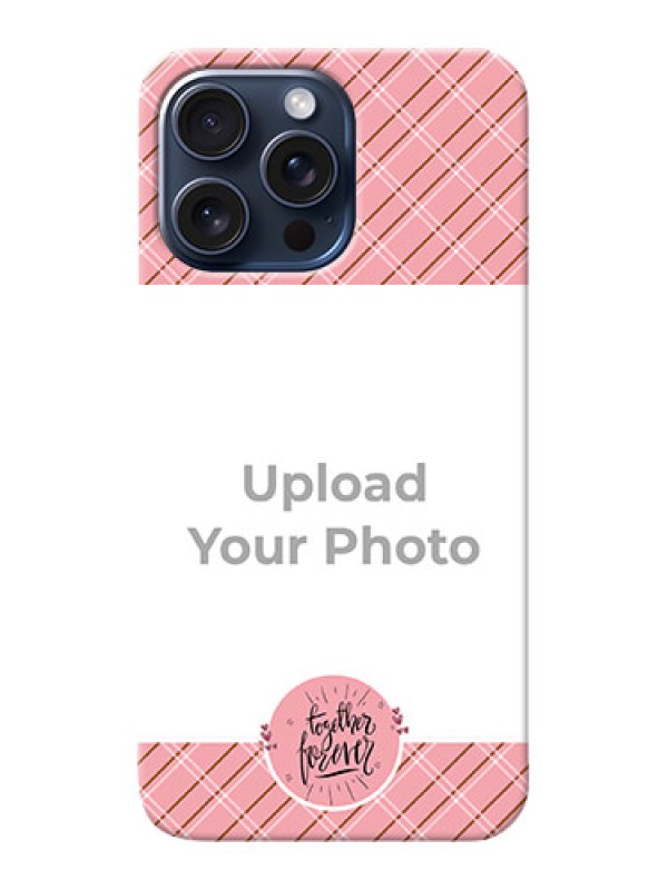 Custom iPhone 15 Pro Max Mobile Covers Online: Together Forever Design