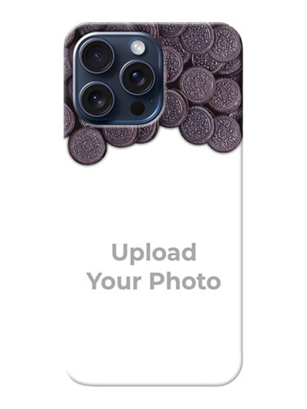 Custom iPhone 15 Pro Max Custom Mobile Covers with Oreo Biscuit Design