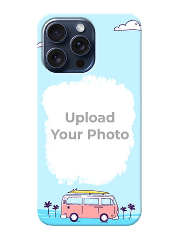 Custom iPhone 15 Pro Max Mobile Covers Online: Travel & Adventure Design