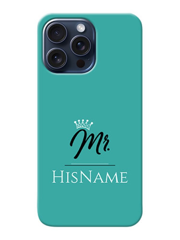 Custom iPhone 15 Pro Max Custom Phone Case Mr with Name