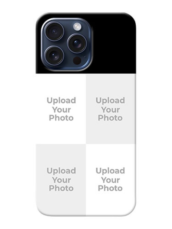 Custom iPhone 15 Pro Max 4 Image Holder on Mobile Cover