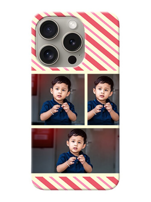 Custom iPhone 15 Pro Back Covers: Picture Upload Mobile Case Design