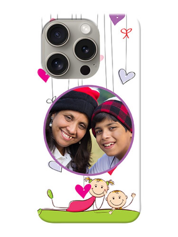 Custom iPhone 15 Pro Mobile Cases: Cute Kids Phone Case Design