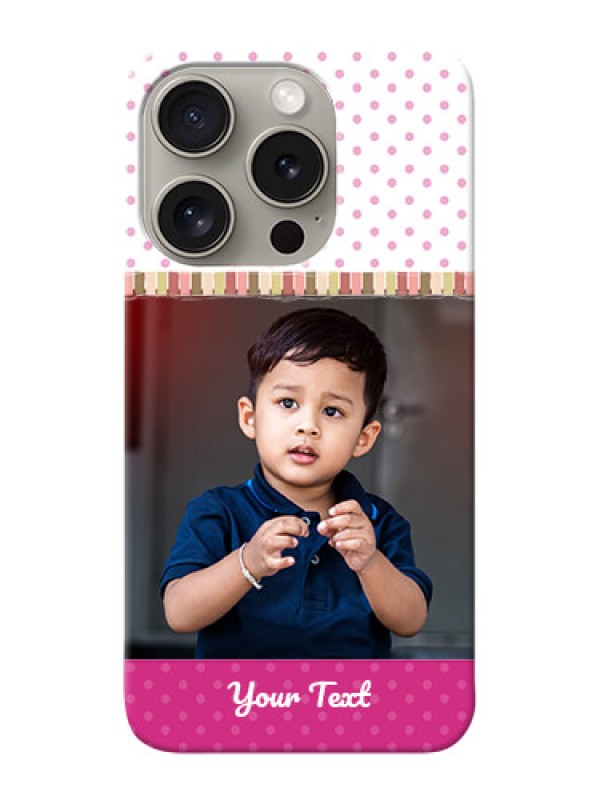 Custom iPhone 15 Pro custom mobile cases: Cute Girls Cover Design