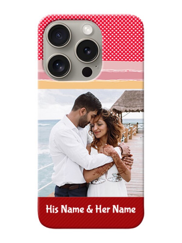 Custom iPhone 15 Pro custom back covers: Premium Case Design