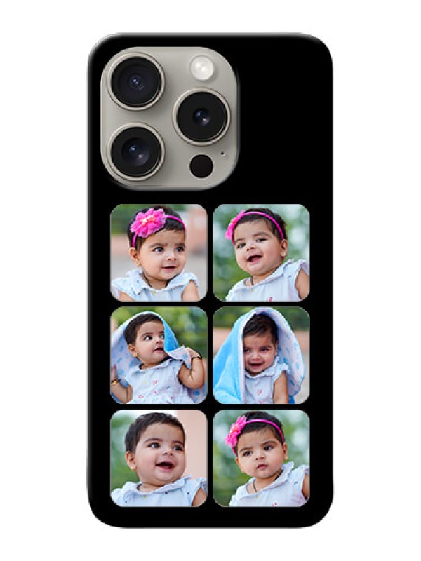 Custom iPhone 15 Pro mobile phone cases: Multiple Pictures Design