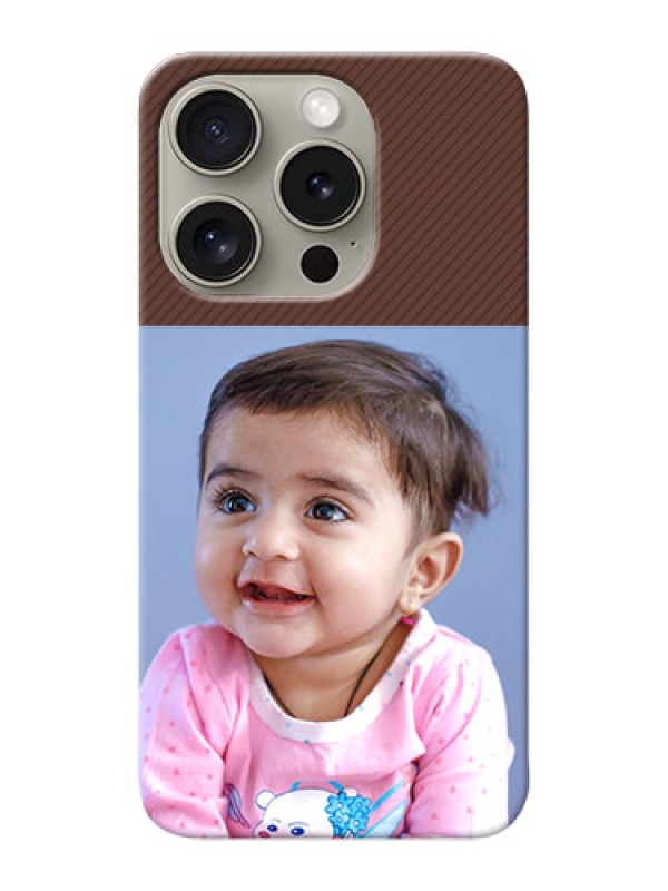 Custom iPhone 15 Pro personalised phone covers: Elegant Case Design