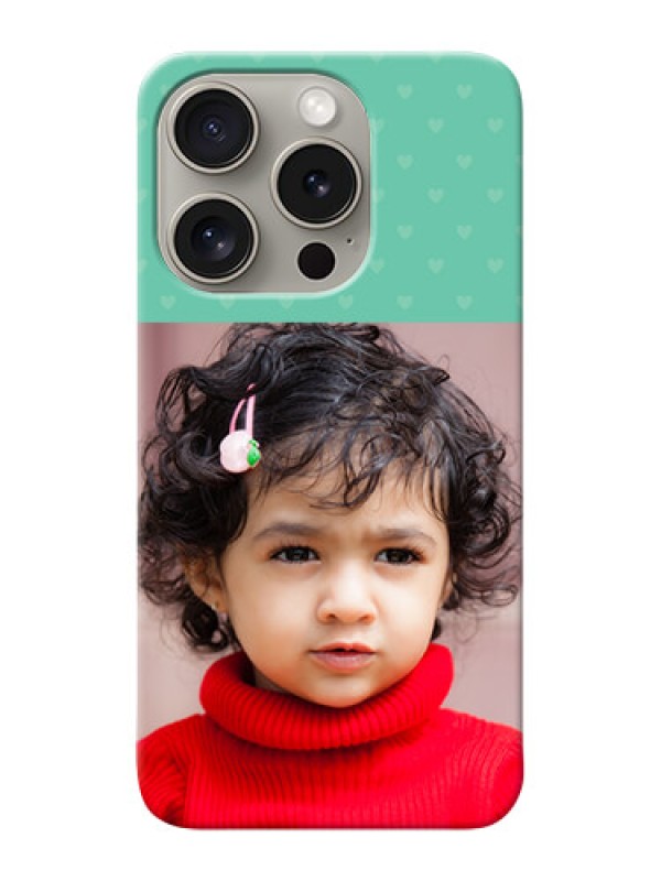 Custom iPhone 15 Pro mobile cases online: Lovers Picture Design