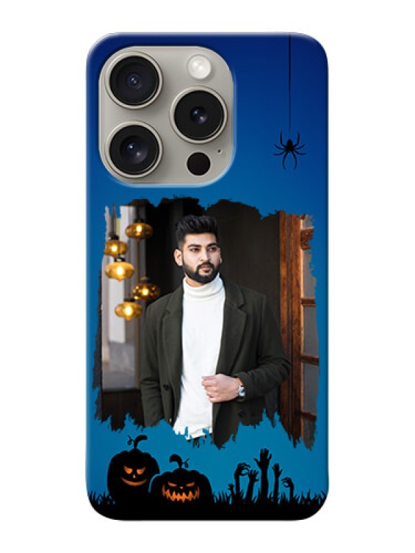 Custom iPhone 15 Pro mobile cases online with pro Halloween design