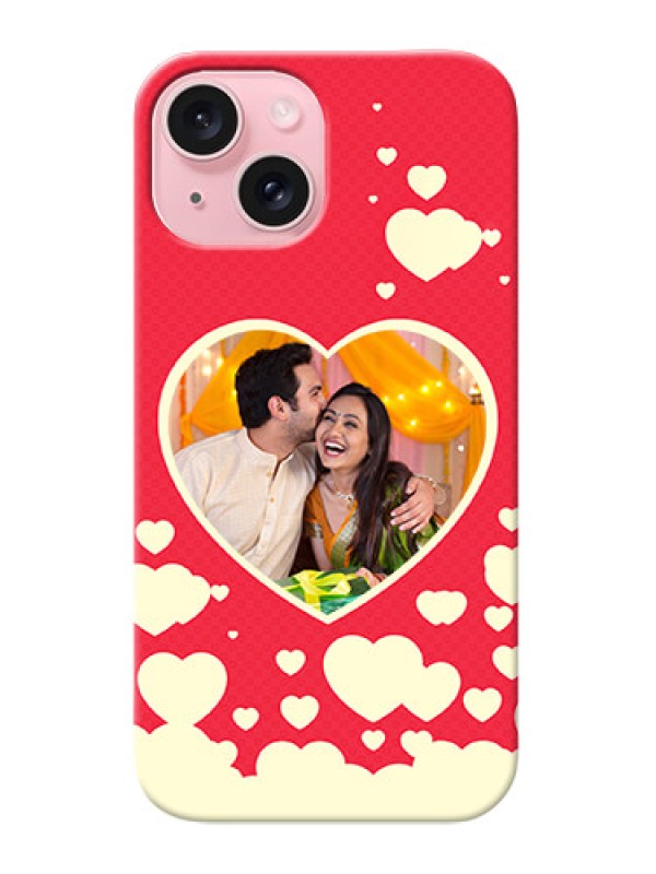 Custom iPhone 15 Phone Cases: Love Symbols Phone Cover Design